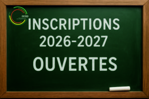 INSCRIPTIONS 2026-2027 OUVERTES